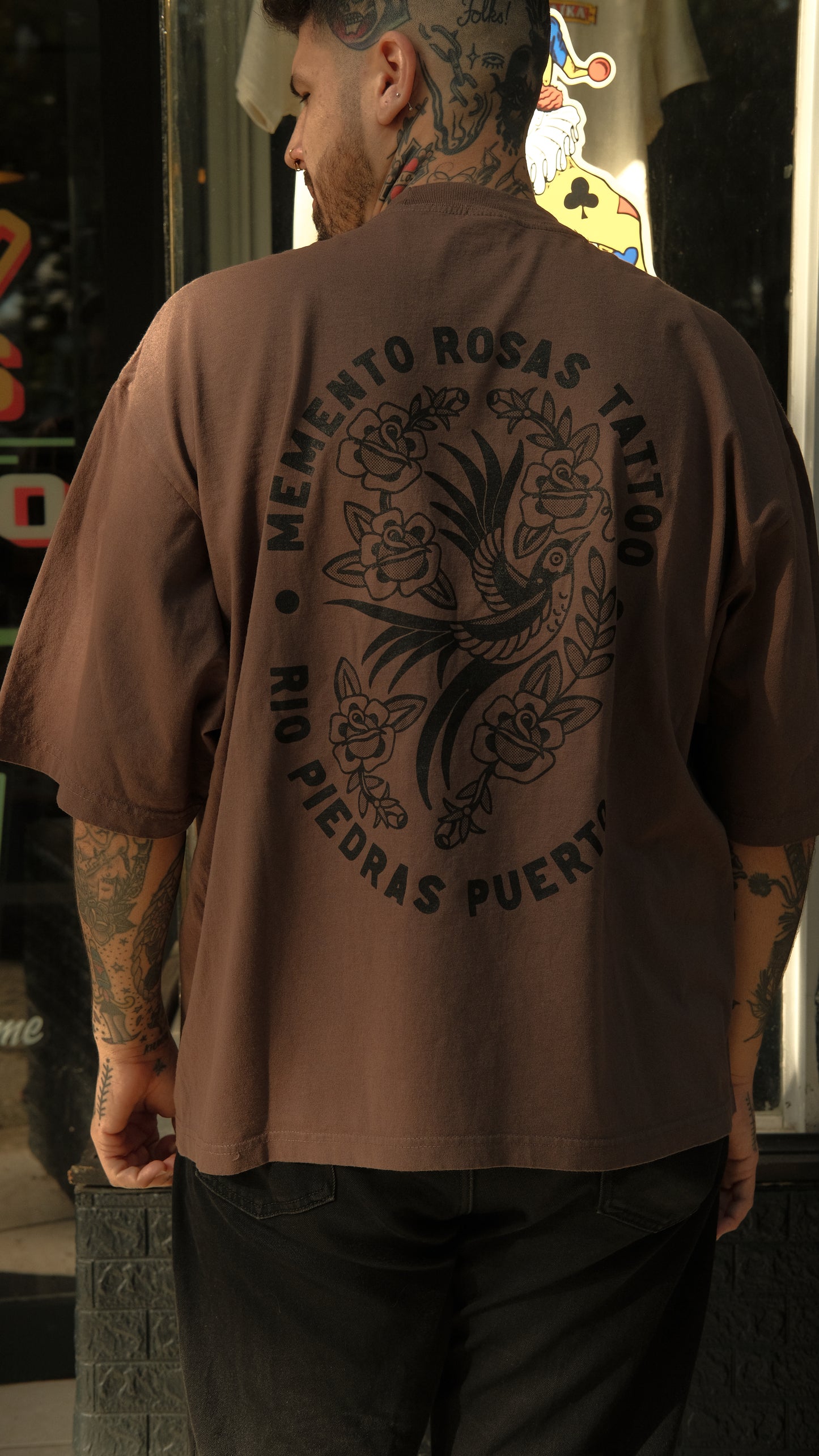 Memento Bird Over Size Tee
